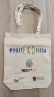 Moja EKO torba z logo sponsora i Czystego Zalesia